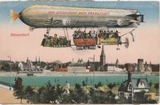 zeppelin postcard