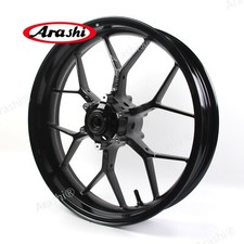 Arashi Gloss Black Front Wheel Rim For Honda CBR600RR 2007-2022 CBR 600 RR PC40