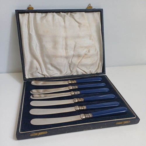 Vintage epns butter knives - epns,