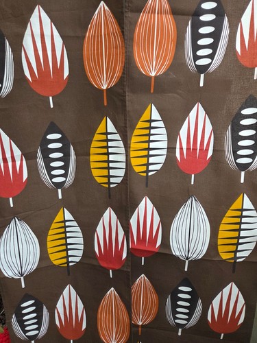 Vintage swedish curtain - swedish, panels
