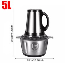 5L Electric Food Grinder