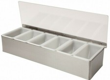 Bar Condiment Holder Stainless