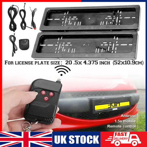 Pcs standard car plate - pcs,