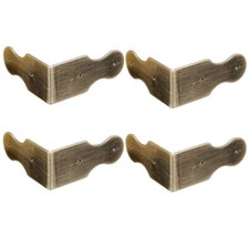 4 Pack Vintage Pure Brass