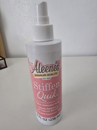 Aleene stiffen quik fabric - -,