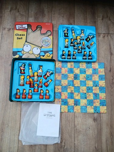 The simpsons vintage - chess, set