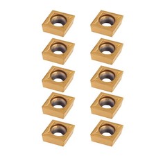 10pcs gold CNC Carbide Tips