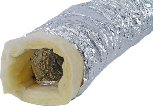Aluminium insulated ducting - aluminium,