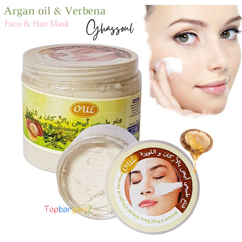 Moroccan ghassoul clay face - ghassoul,