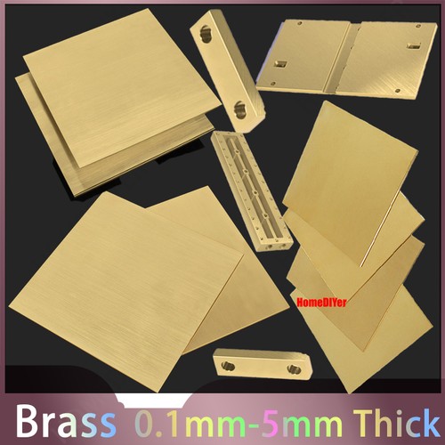Brass square sheet - brass,