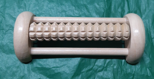 Wooden foot massage roller - foot,