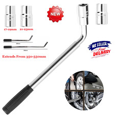 Telescoping Lug Wrench Extendable Wheel Brace Lug Nut Wrenchs Tire Repair Tools