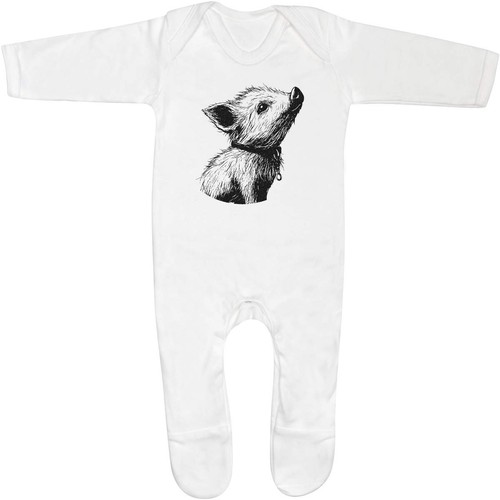Cute piglet baby sleepsuit - piglet', /