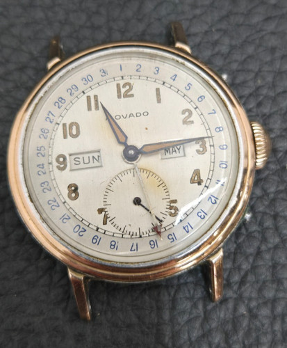 Vintage 1950s movado - vintage, triple