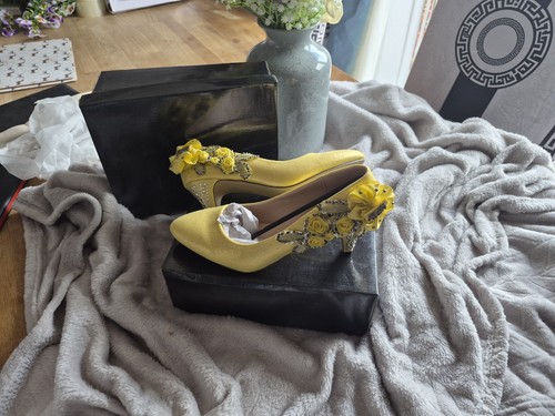 Women high heel - women's, shimmering