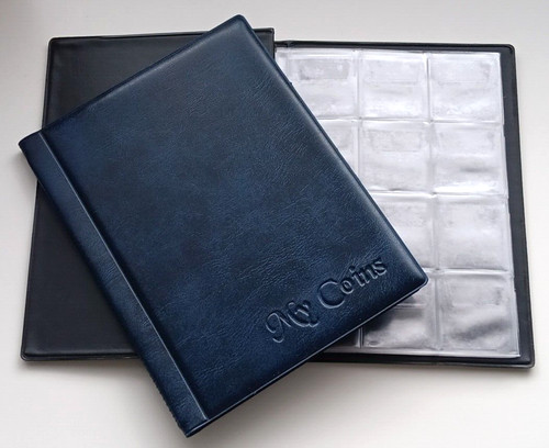 Coin collectors album coins - album,
