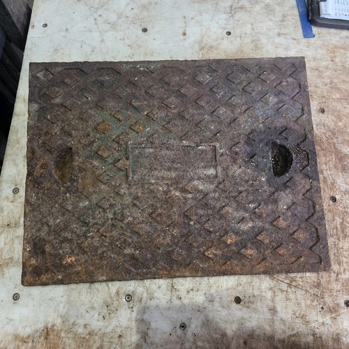 Cast iron manhole cover 635mm - cover,