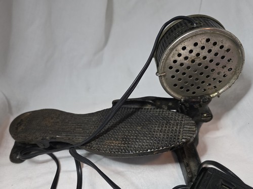 Antique cast iron - foot, control