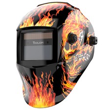 True Color Welding Helmet/ Mask Auto Darkening Shade Range 9-13 Solar Powered