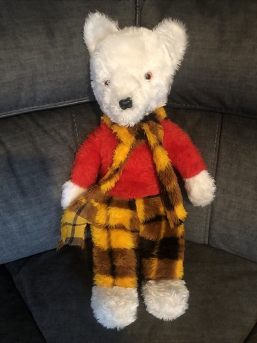 Vintage rupert bear soft - rupert, toy