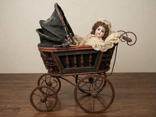 Antique vintage baby doll - antique,