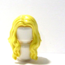 Lego Hair Wig For Female Girl Minifigure Long Blonde Over The Shoulder