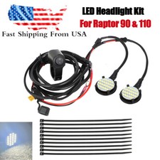 For 2016-2024 Yamaha RAPTOR 90 RAPTOR 110 LED Headlight Light Kit with Switch US