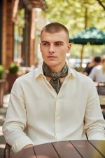 Vintage Paisley Cravat Ascot