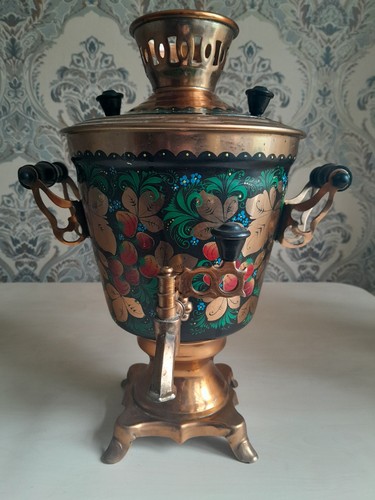 Vintage electric samovar - vintage,