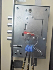 SECUREMME 2503 Anti Pick .Class 7 .Double Bit Lever Door Lock .4-Turns .3 Keys
