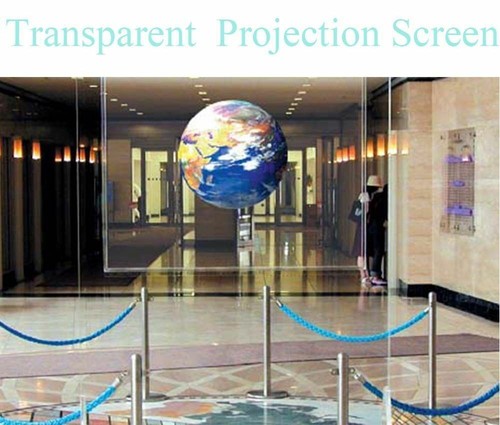 Clear holographic rear - clear,