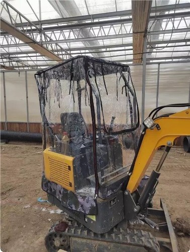 Mini digger rain - rain, cover