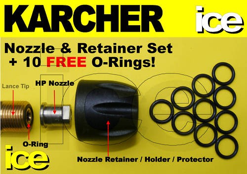 Karcher hds nozzle jet - hds, o-ring