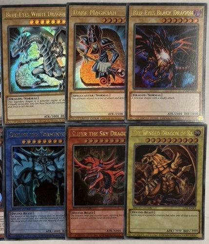 Yugioh god cards blue - yugioh, blue-eyes