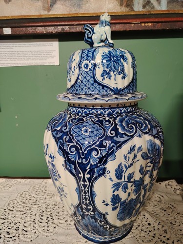 Delft petrus regout blue and - petrus,