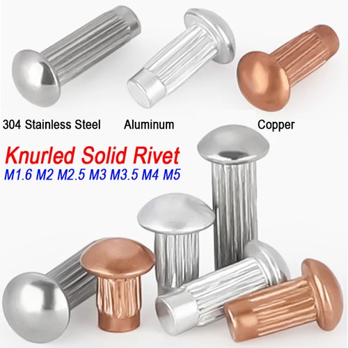 M5 knurled solid - -,
