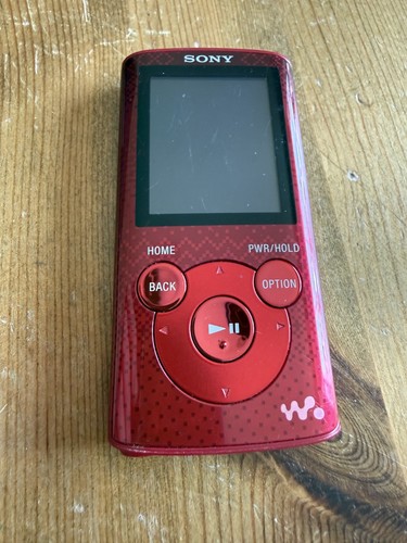 Sony walkman nwz e384 - sony, red