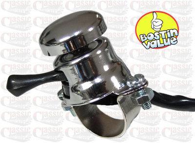 Chrome clamp horn - chrome,