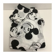 Disney Mickey Mouse Childrens Bedding Set Duvet Cover Pillowcase Single Kids