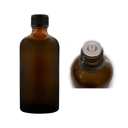 100ml amber glass bottle - 100ml,