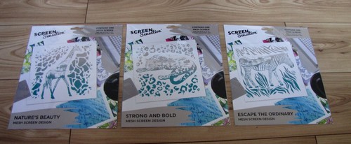Screen sensations set - set, of
