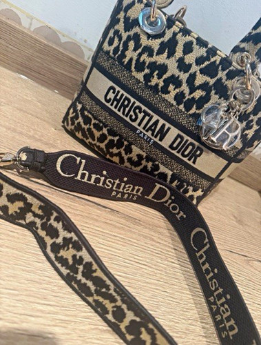 Lady dior leopard jacquard - lady,