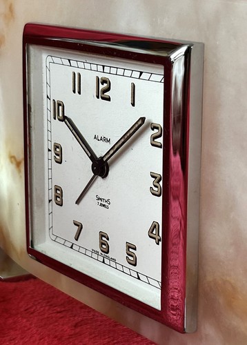 Vintage smiths art deco - vintage, onyx