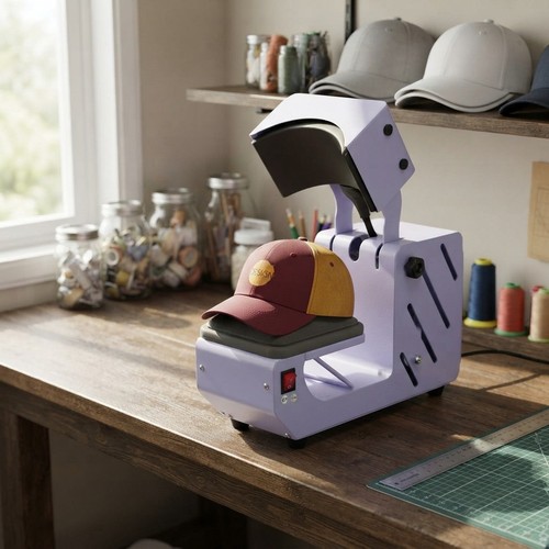 Hat press machine - hat, electric