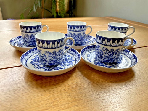 Cauldon england blue - england, white