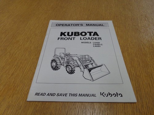 Kubota tractor front loader - front,