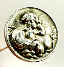 Antique Sterling Hatpin Gentle