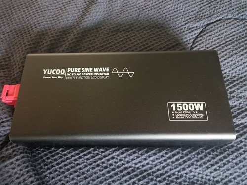 Yucoo 1500w pure sine - 1500w,