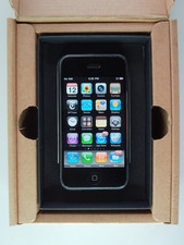 Apple iPhone 2g 8gb 1st Generation A1203 & Black Slim Box - iOS 3.0 - Rare 2007