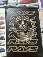 Rays Wheels Metal Poster